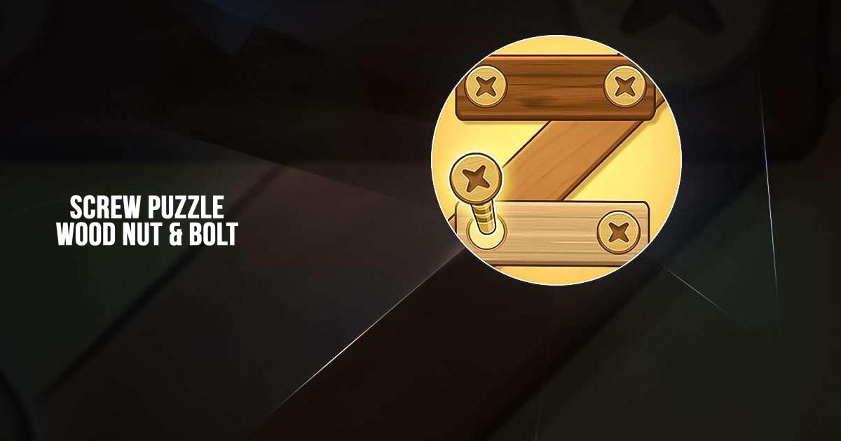 Download and play Screw Puzzle Wood Nut & Bolt on PC & Mac (Emulator).