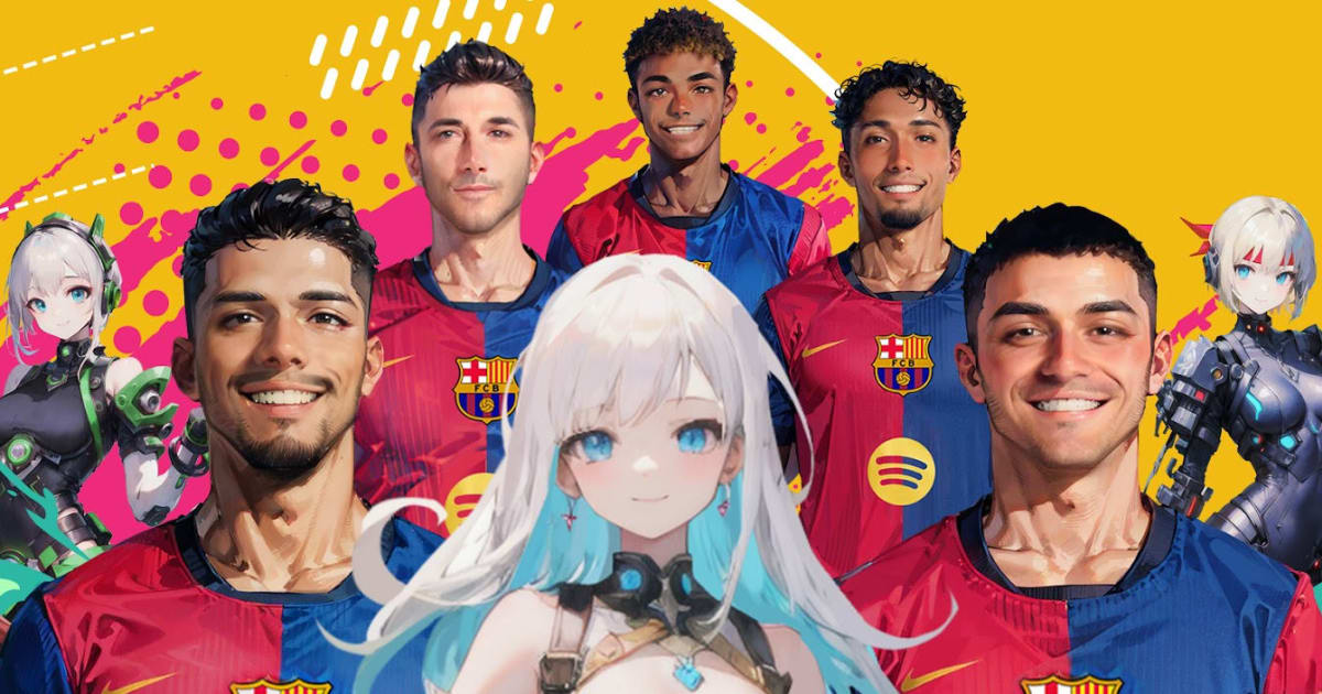 Cyber Angels: Barça e heroínas