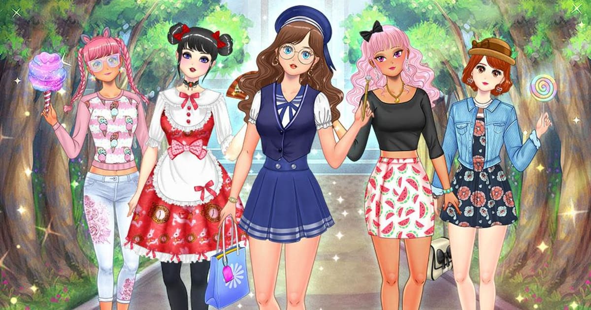 Download & Play High School Anime Dress Up on PC & Mac (Emulator)