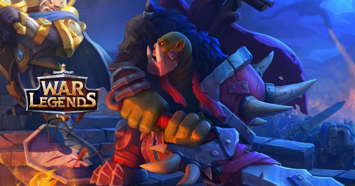 War Legends jogo de estratégia RTS versão móvel andróide iOS-TapTap