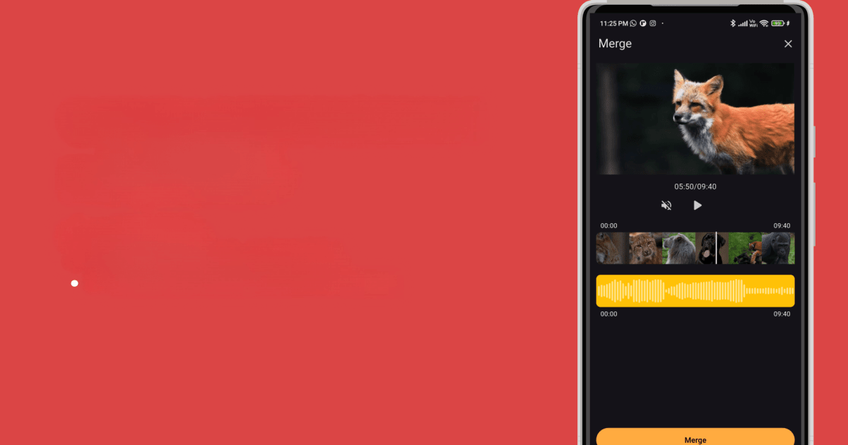 Descarga y ejecuta Merge: add audio to video en PC y Mac (emulador)