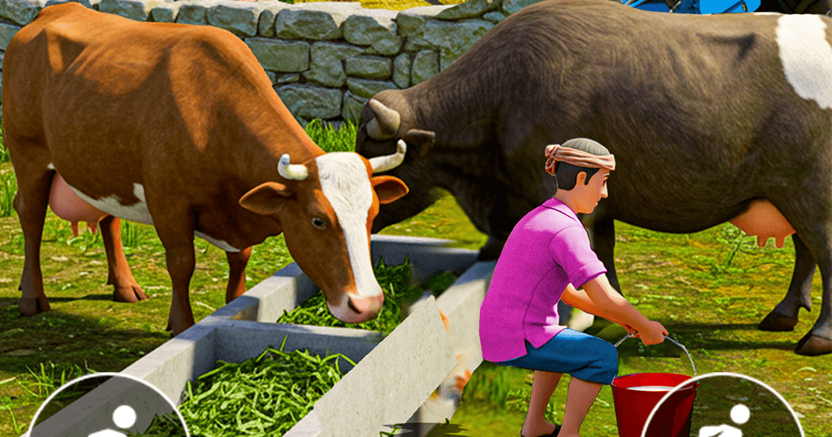 Download & Play Animal Farm Ranch Simulator 3D on PC & Mac (Emulator)