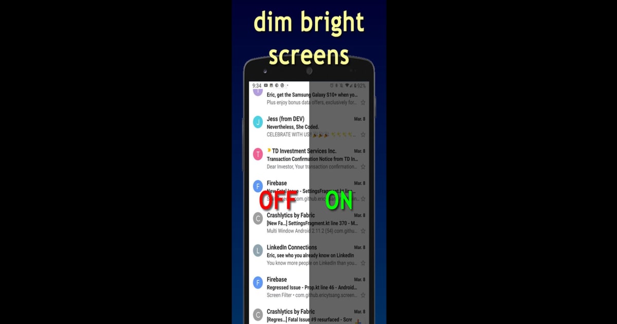 Download and run Screen & Notifications Dimmer on PC & Mac (Emulator)