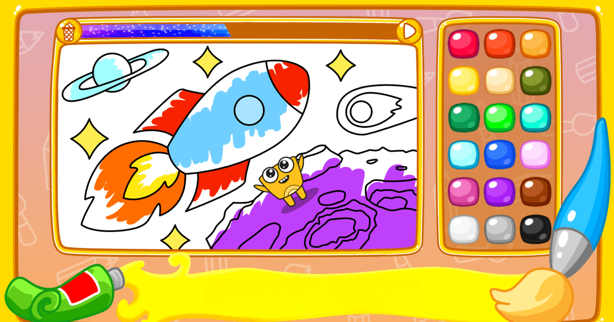Download & Play Coloring book! Game for kids 2 on PC & Mac (Emulator)