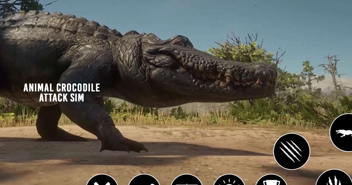 Download & Play Animal Crocodile Attack Sim on PC & Mac (Emulator)