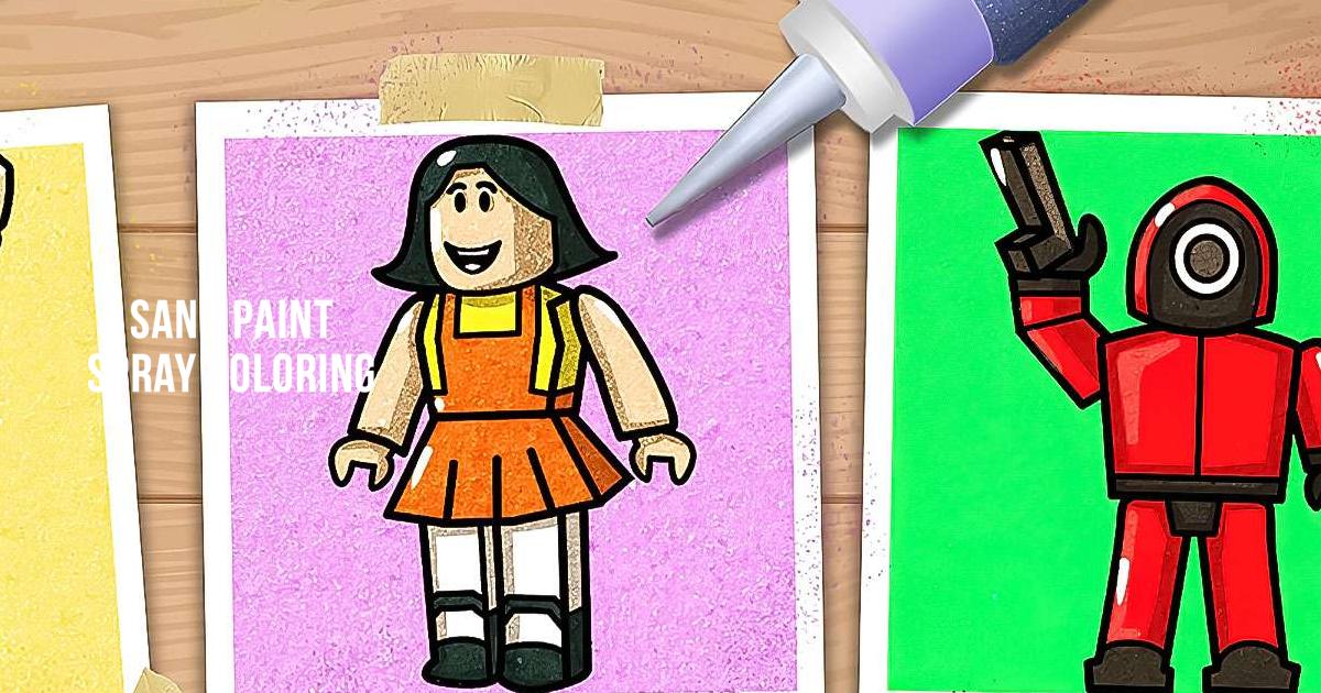 Download And Play Sand Paint Spray Coloring Game On PC Mac Emulator   Featured Com.higame.par.sand.draw 