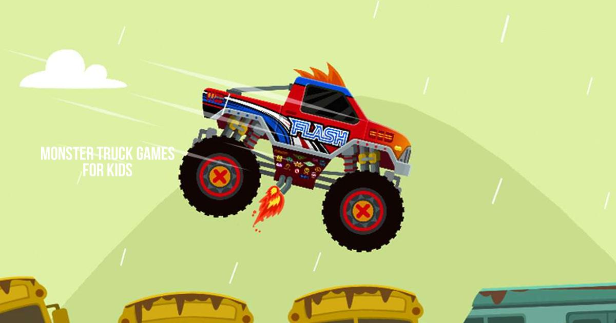 Kids Monster Truck Racing Game Game for Android - Download