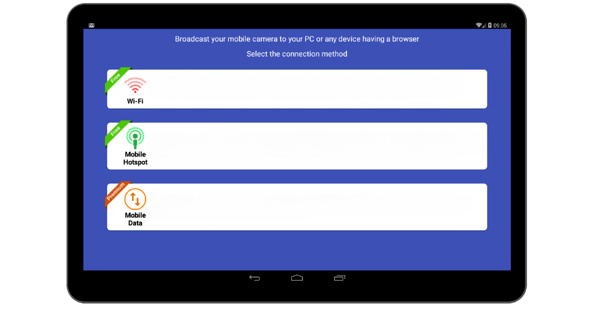 ip phone camera - view camera on pc apk