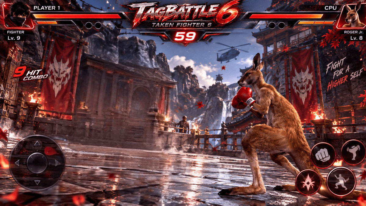 Download & Play TAGBATTLE 6 : Taken Fighter 6 on PC & Mac (Emulator)