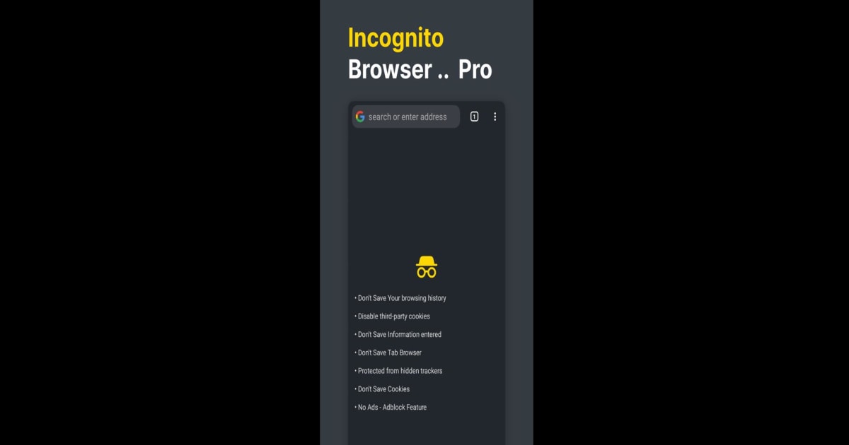 Descarga y ejecuta Incognito Browser Pro en PC y Mac (emulador)