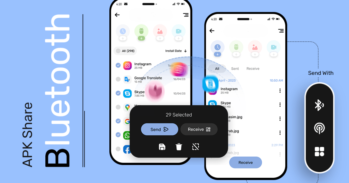 Download and run Bluetooth Transfer- Share File on PC & Mac (Emulator)