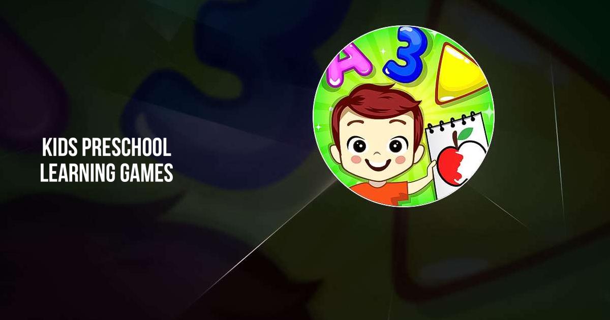 Preschool Learning Games For Kids