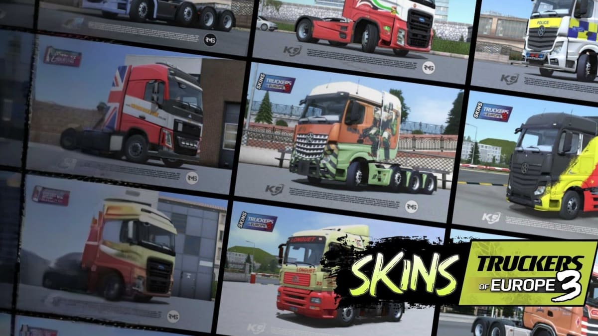 Skins Truckers Of Europe 3