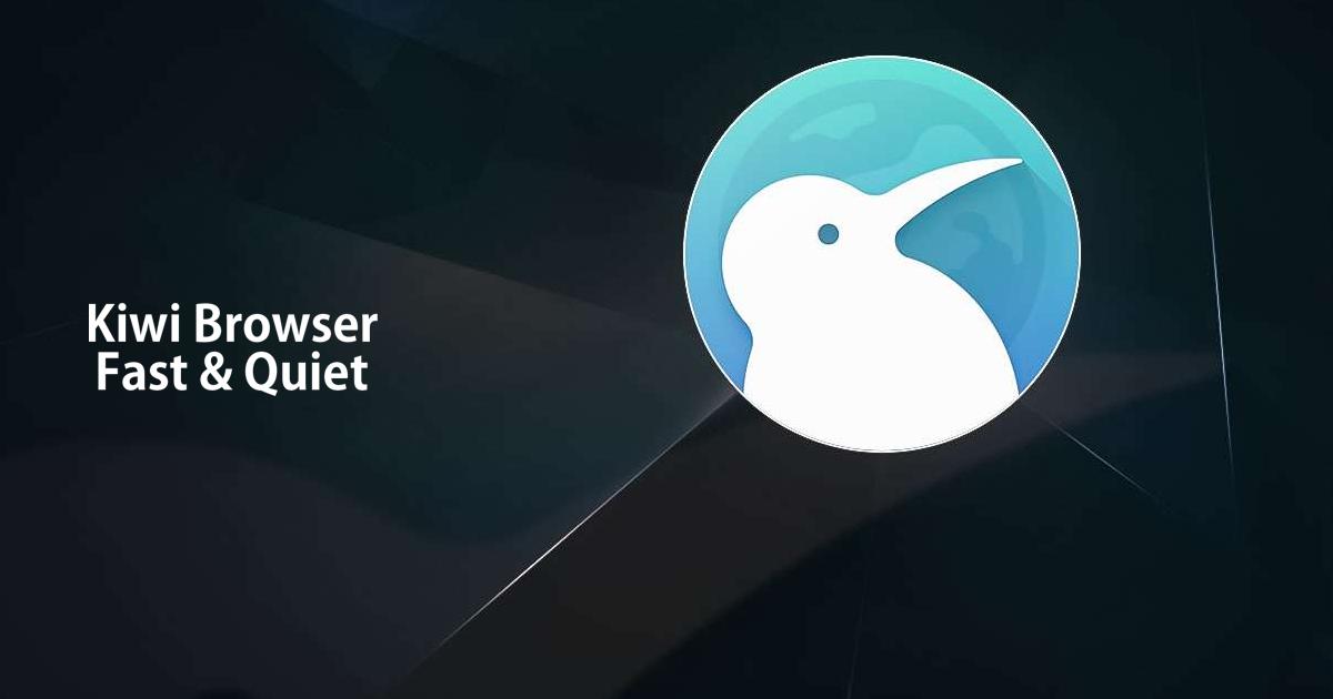 Baixar & Jogar Kiwi Browser - Fast & Quiet no PC & Mac (Emulador)