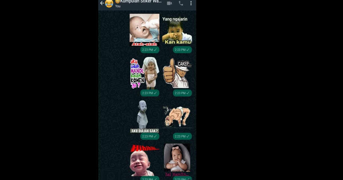 Unduh dan jalankan Kumpulan Stiker WA Lucu di PC &