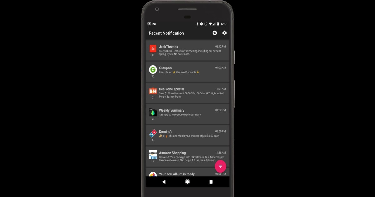 Running Notification Download and run Recent Notification on PC & Mac (Emulator)