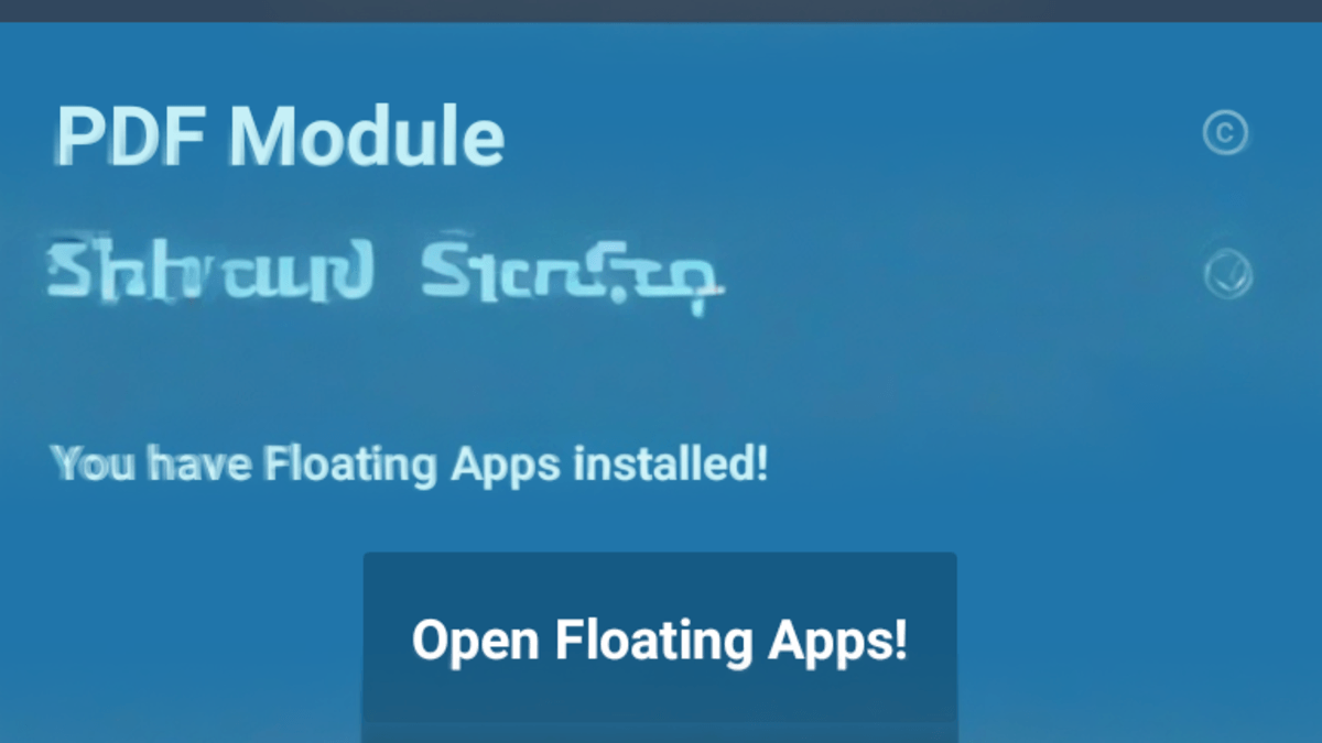 Download and run Floating Apps - PDF Module on PC & Mac (Emulator)