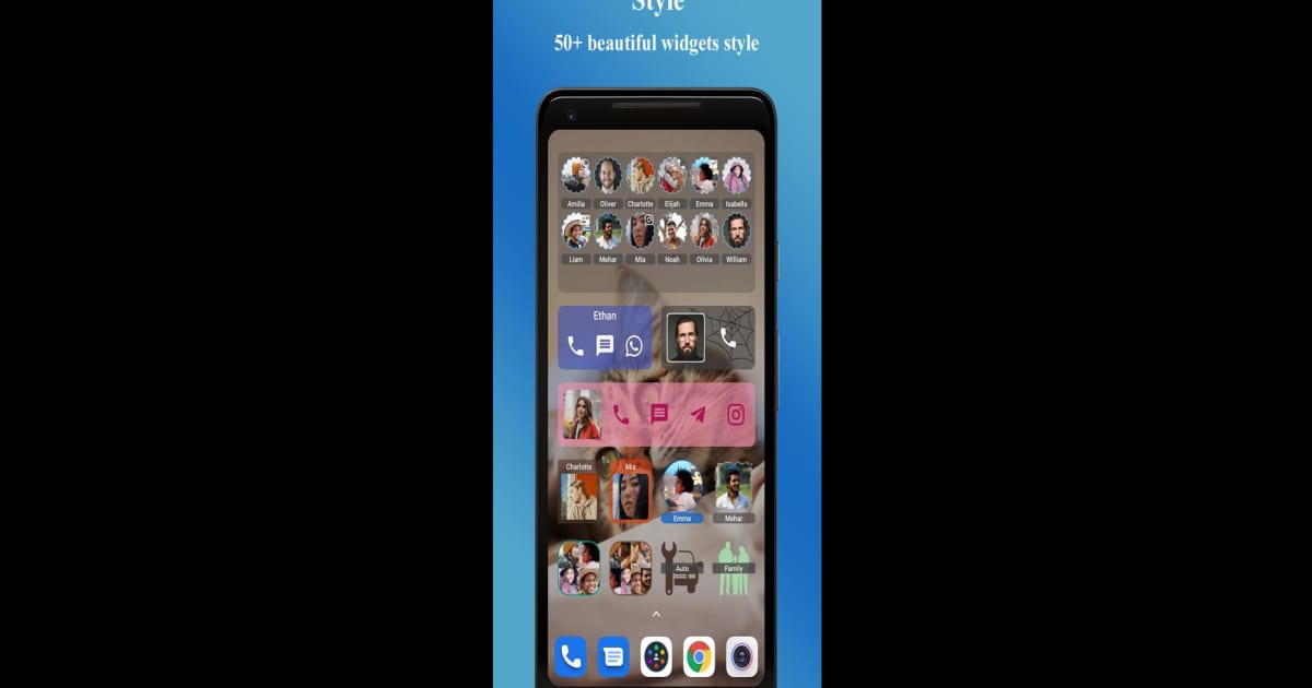 Download and run Contacts Widget on PC & Mac (Emulator)