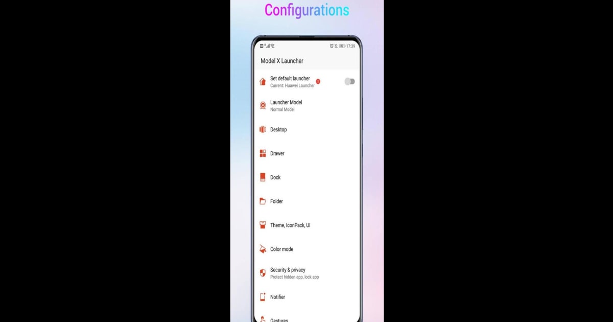 Download and run X Launcher - Cool, Special, Multi-style Launcher on PC ...