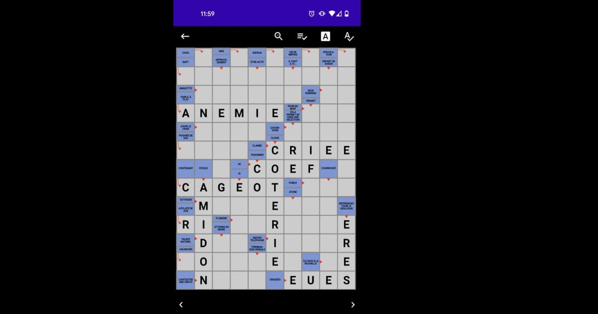 Télécharger et Jouer à Mots Fléchés Français sur PC & Mac (Émulateur) — free download