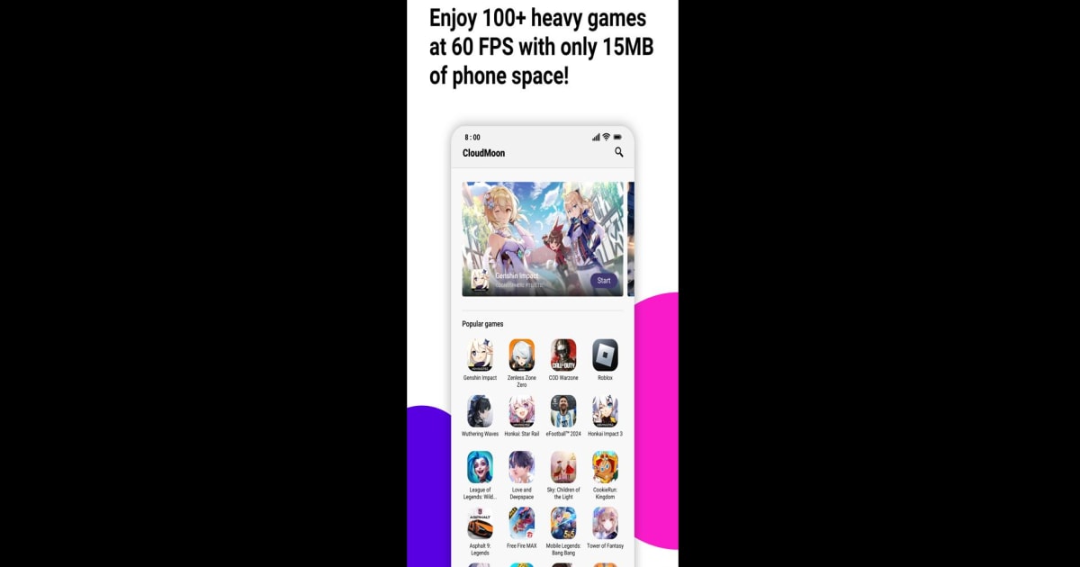 Download and run CloudMoon Cloud Gaming on PC Mac (Emulator)