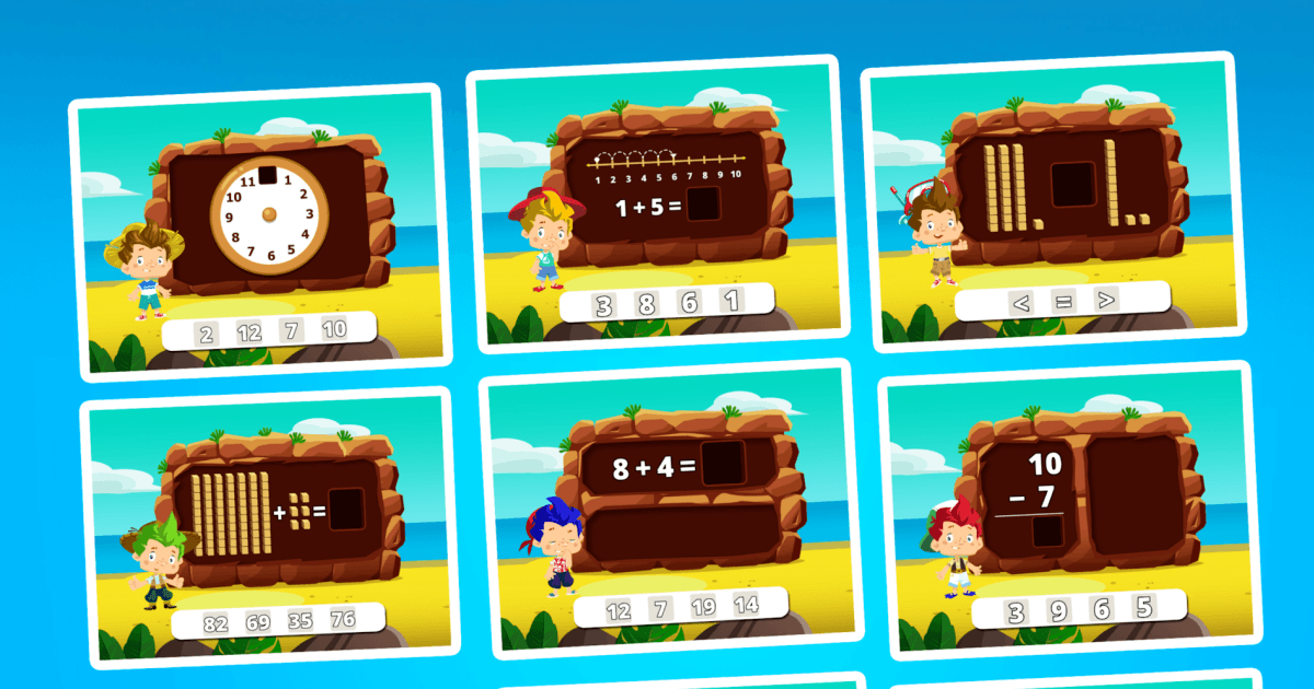 Children's Math Computer Games Download and run 1st grade math learning games for kids on PC & Mac ...
