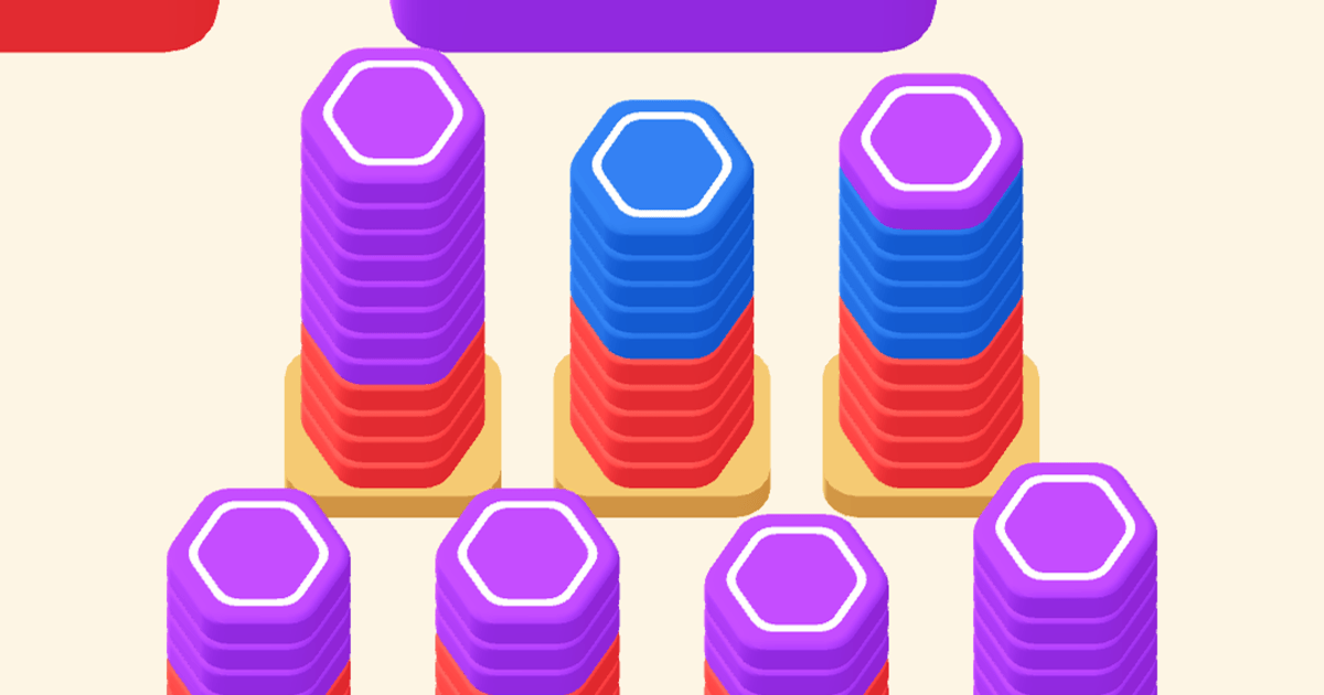 Color Stacking Hidden Code Download & Play Pencil Stack Color Sort on PC & Mac (Emulator)