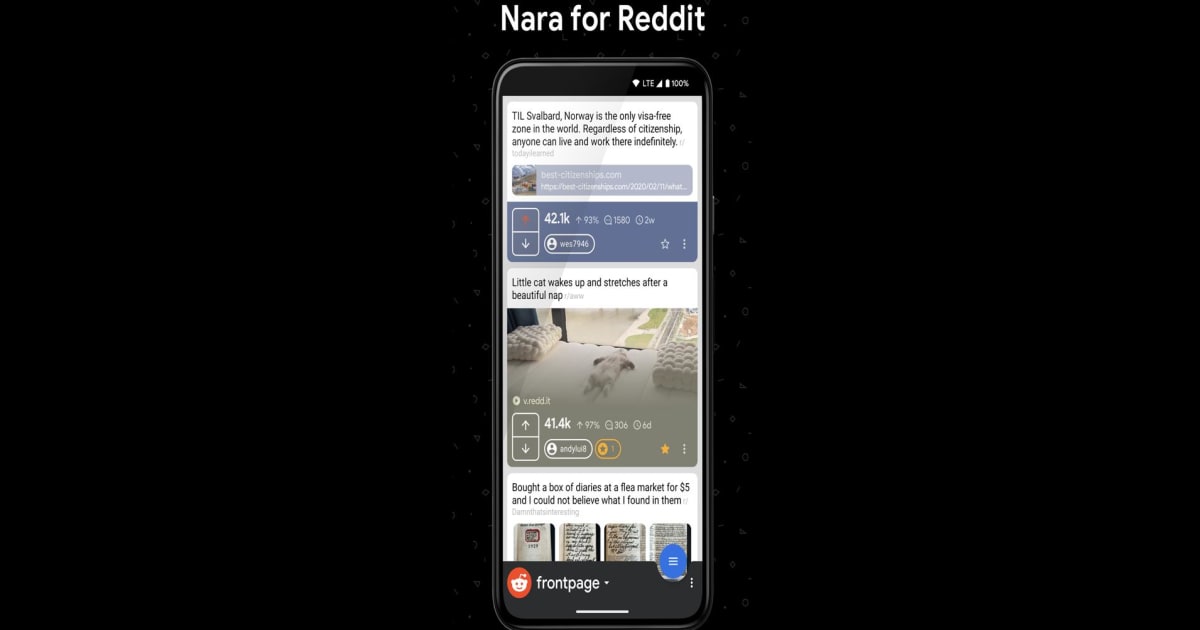 Nara for RedditをPCとMac (アプリプレイヤー) にダウンロードして実行