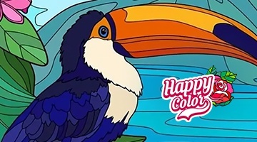 Baixe Happy Color – jogo de colorir con números no PC com MEmu