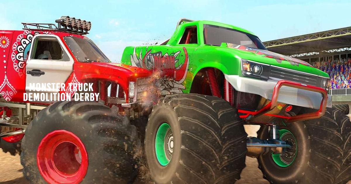 American Monster Trucks Demolition Crash Racing Derby Simulator