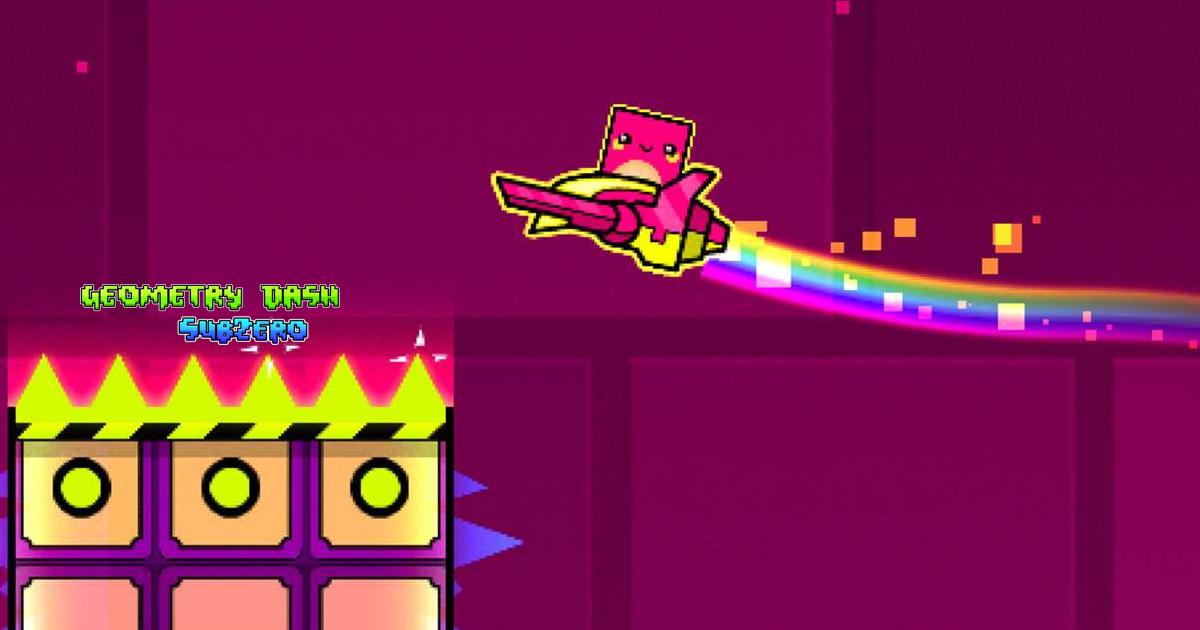 Tải game Geometry Dash SubZero - Điều khiển ô vuông vượt chướng ngại vật