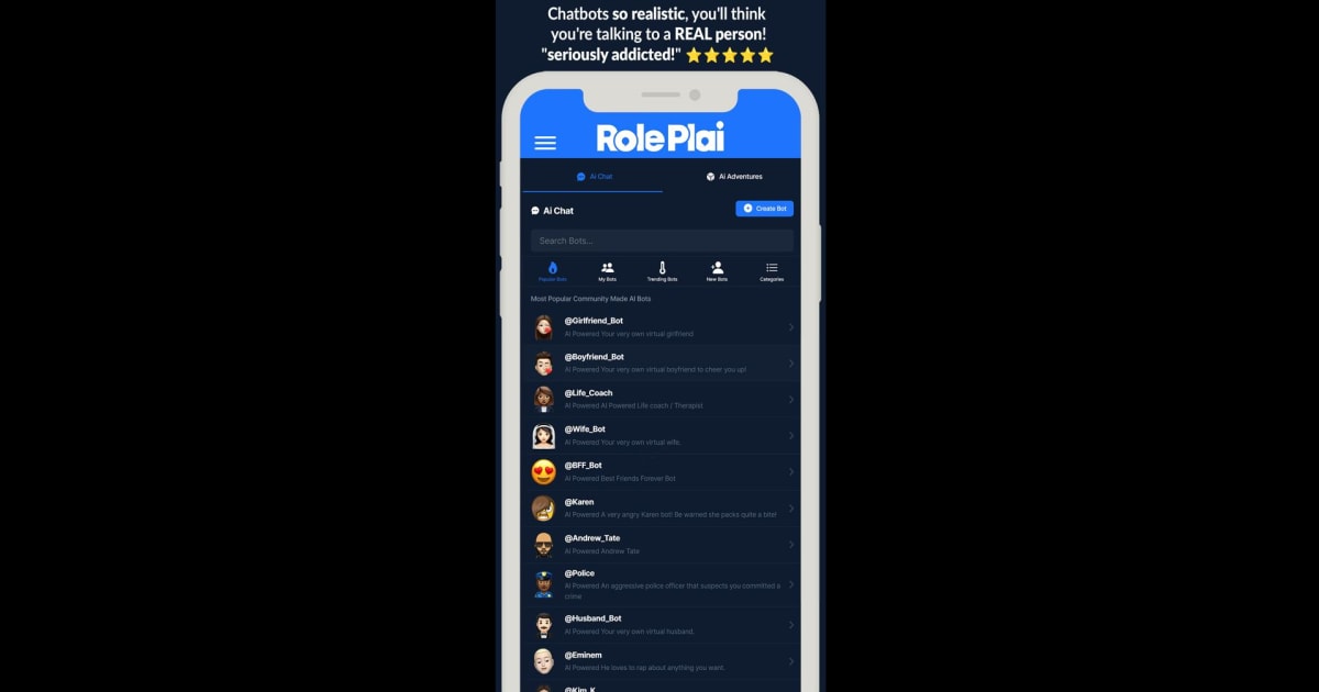 Rp Bot Download and run RolePlai - Ai Chat Bot on PC & Mac (Emulator)
