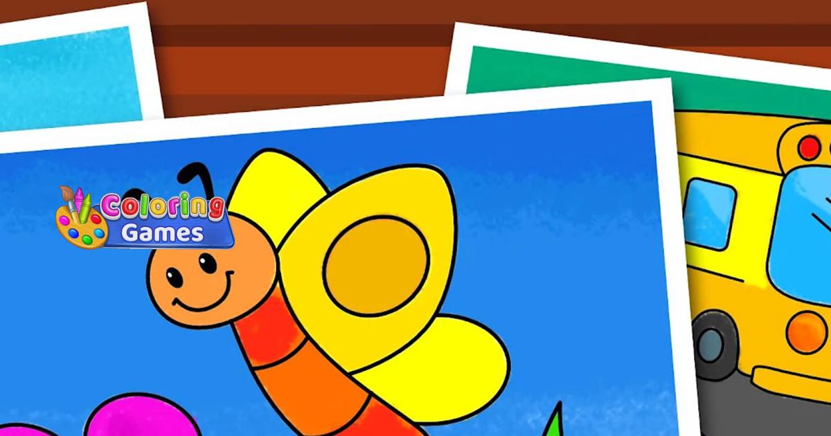 Scarica E Gioca A Coloring Games Color Paint Su PC E Mac Emulatore   Featured Com.rvappstudios.kids .coloring.book .color .painting3 