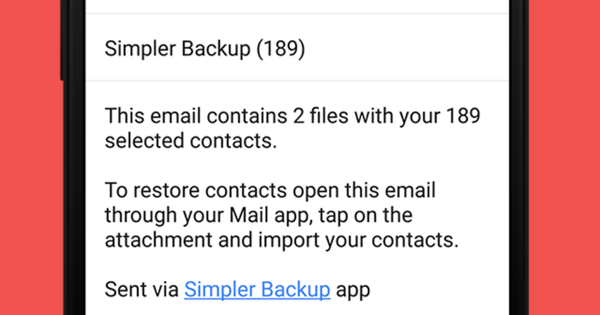 Download and run Easy Backup - Contacts Transfer and Restore on PC ...