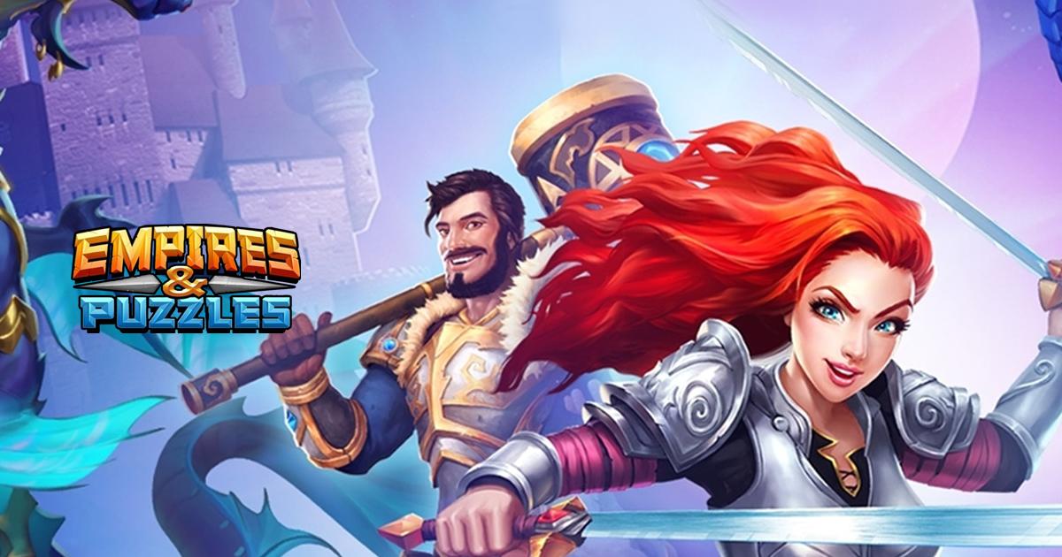 O jogo Empires & Puzzles: RPG Quest traz puzzle, heróis e muito