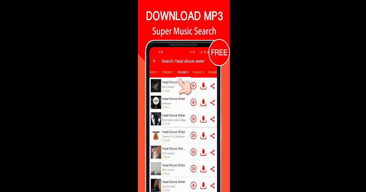 Baixe e rode Baixar música mp3 Download no PC e Mac (emulador)