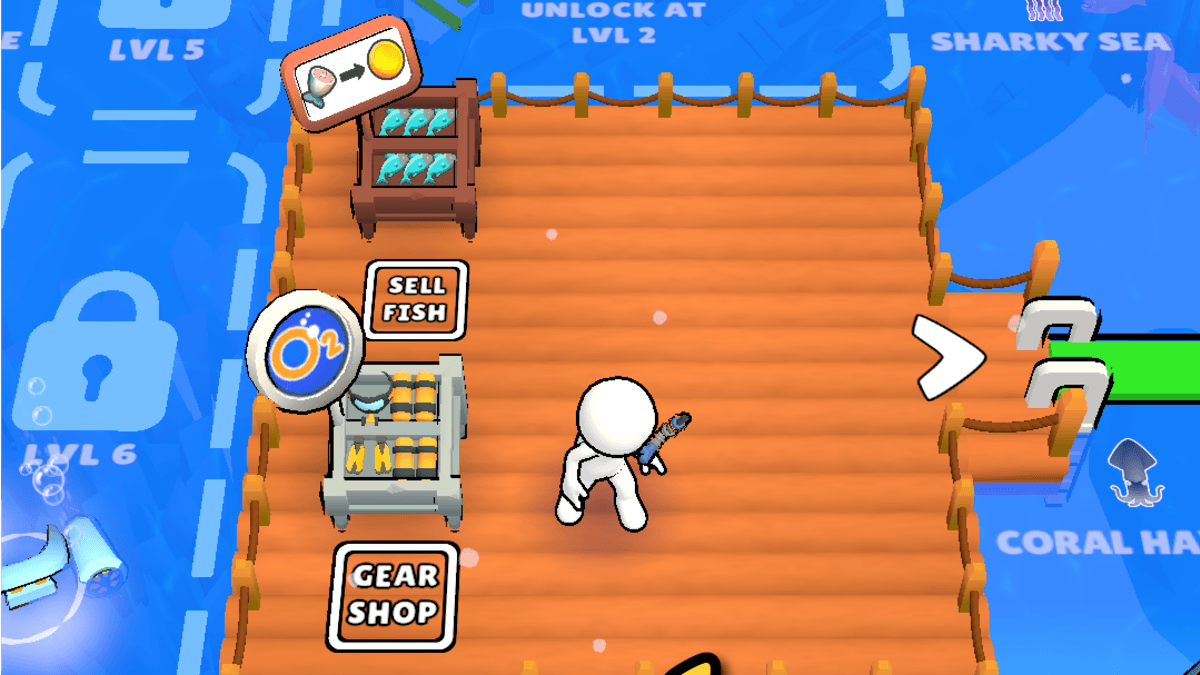 Download & Play Dive & Fish on PC & Mac (Emulator)