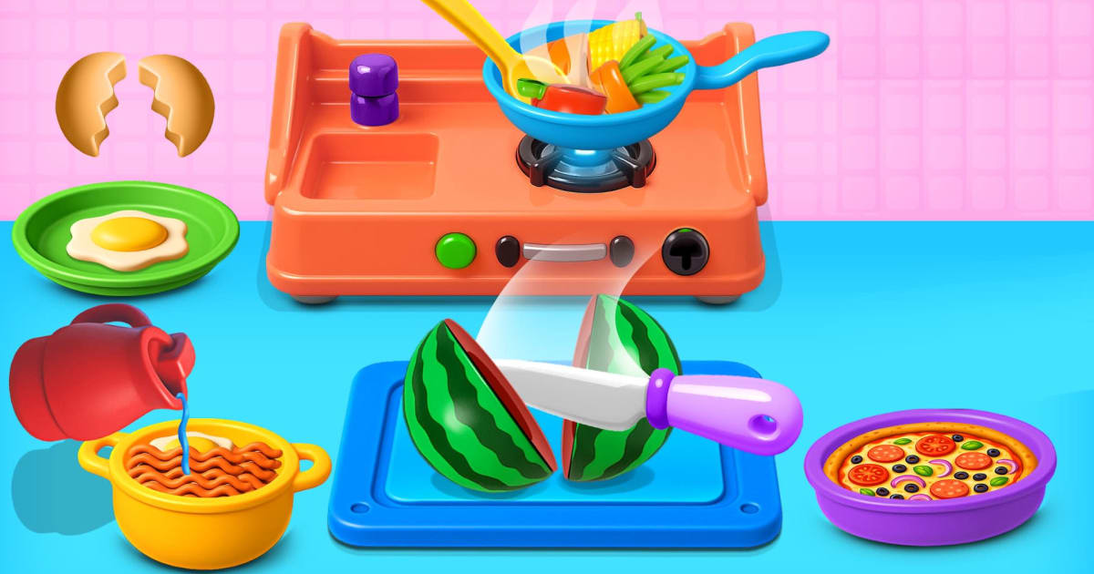 Download & Play Toy Set Kitchen Cooking Games on PC & Mac (Emulator)