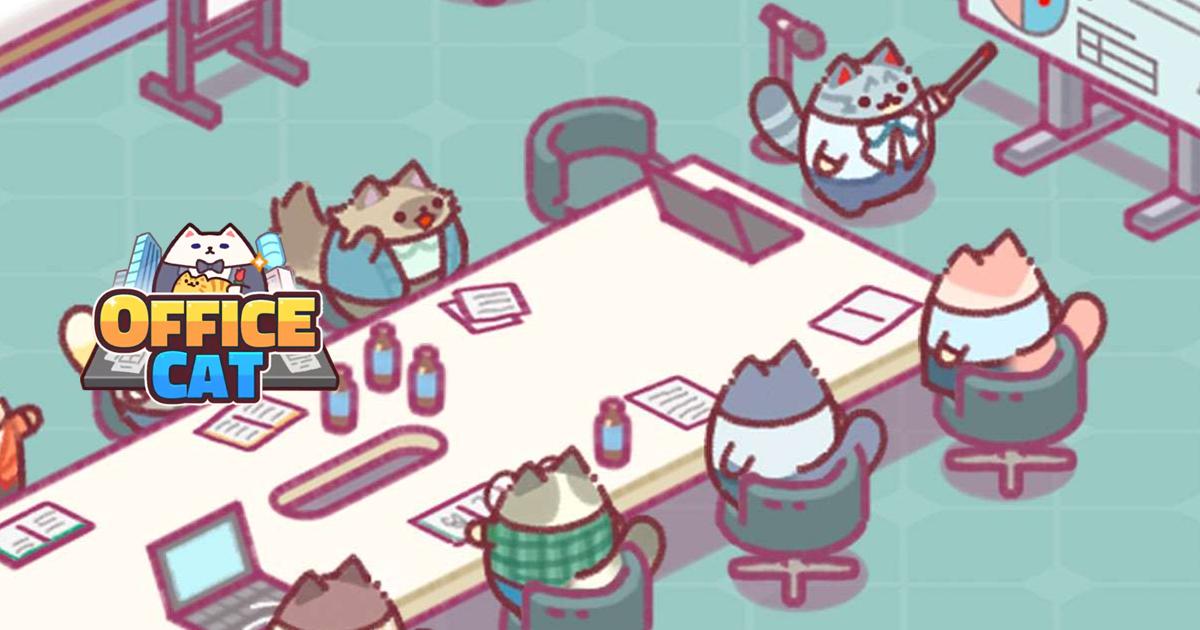 Office Cat: Idle Tycoon Game
