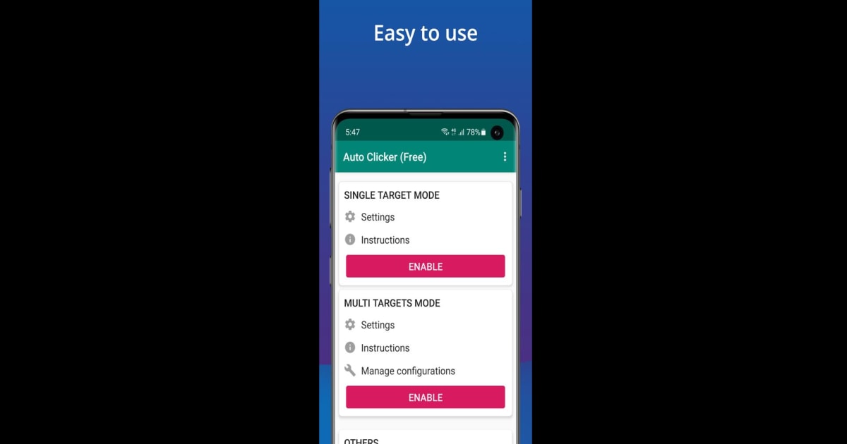 Auto Clicker app for games - Baixar APK para Android