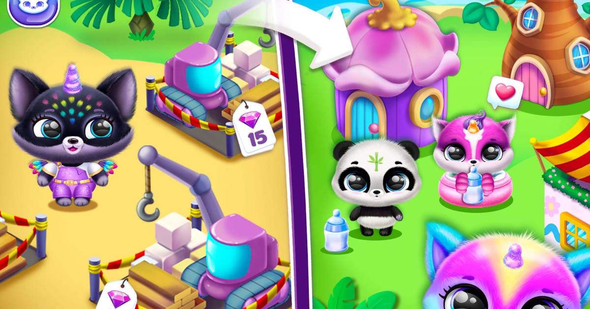 Download & Play Fluvsies Pocket World - Pet Rescue & Care Story on PC ...