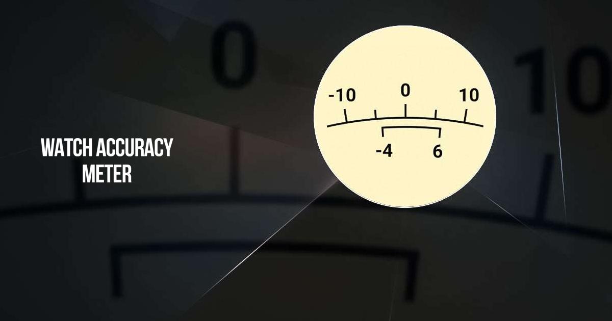 Download and run Watch Accuracy Meter on PC & Mac (Emulator)