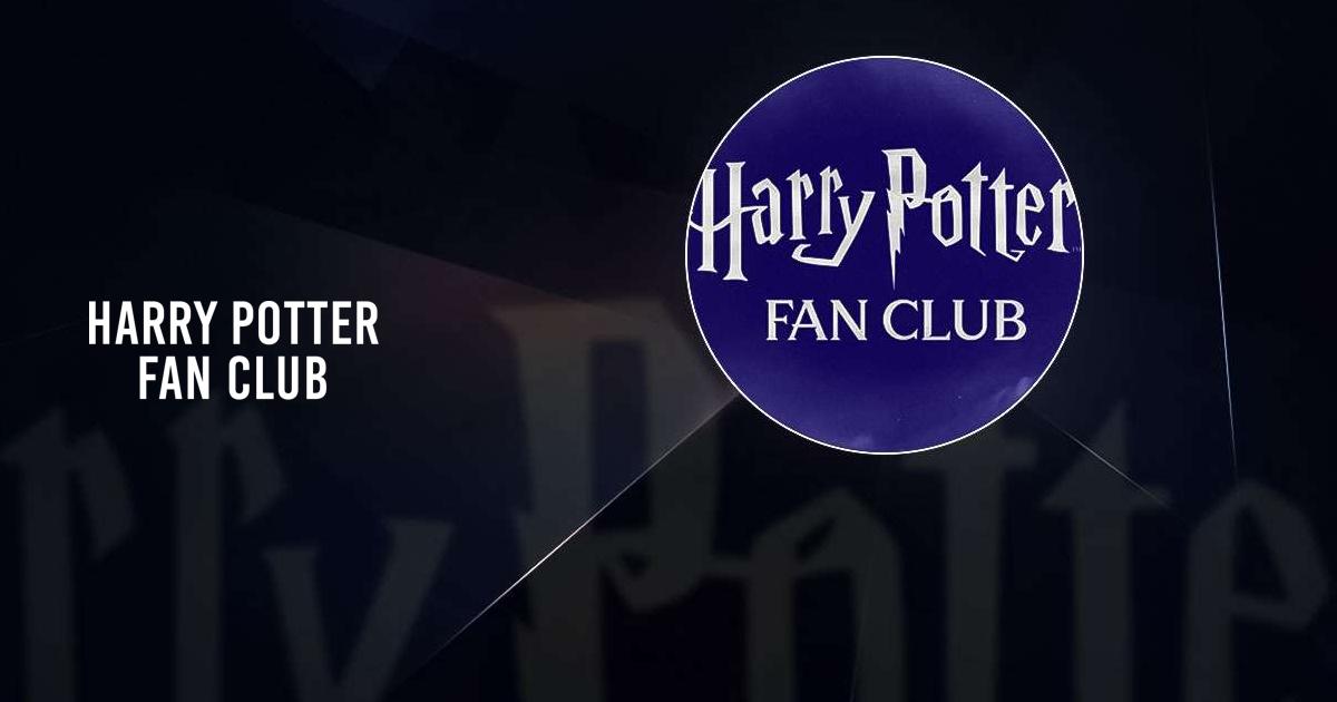 Harry potter fan club