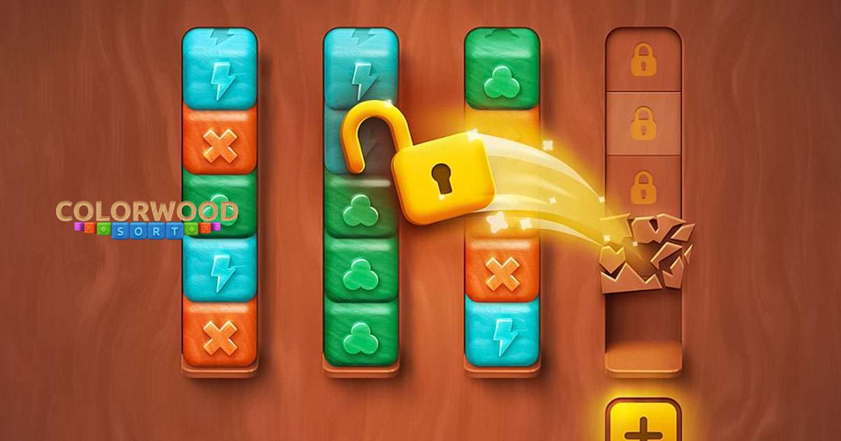 Colorwood Sort パズルゲーム