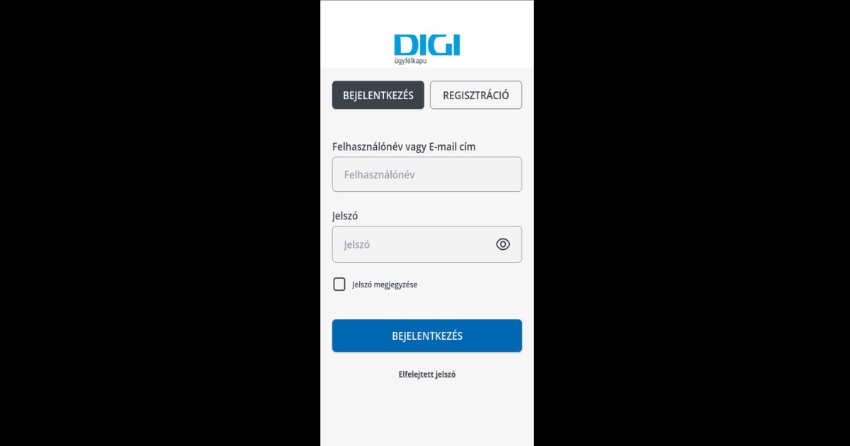 Digi Ugyfelkapu