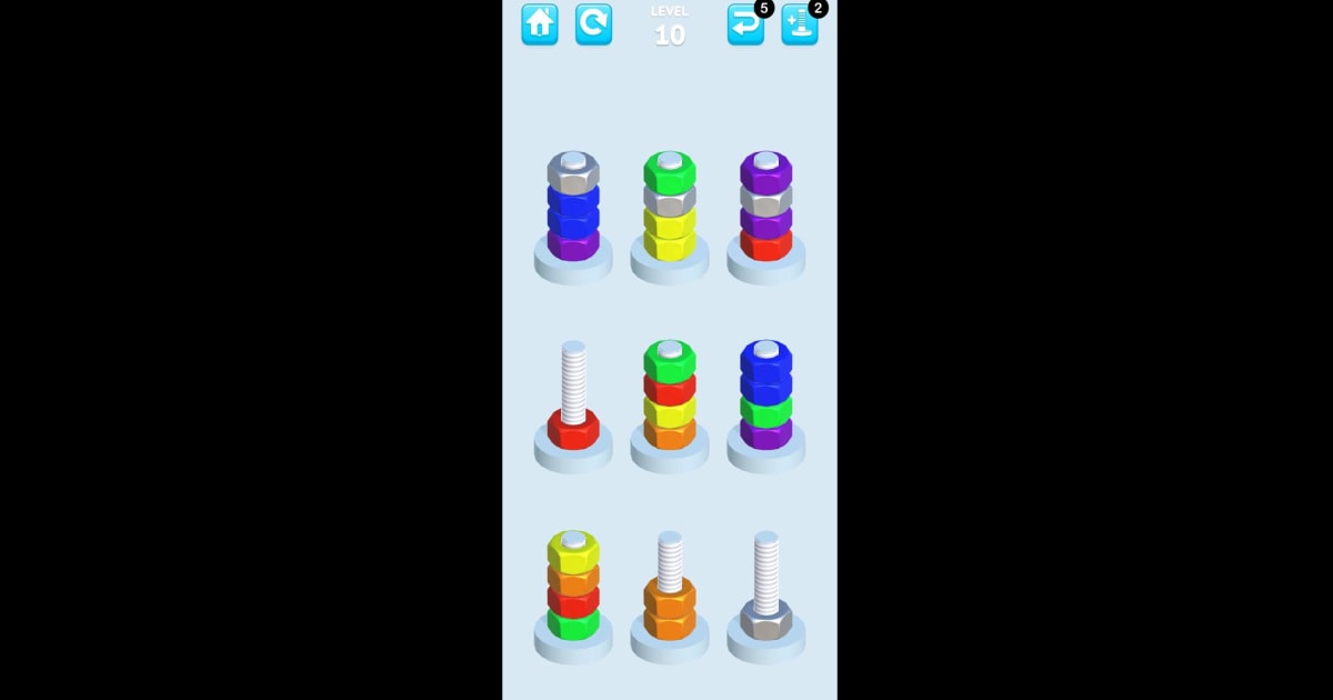 Download & Play Nuts And Bolts Sort on PC & Mac (Emulator)