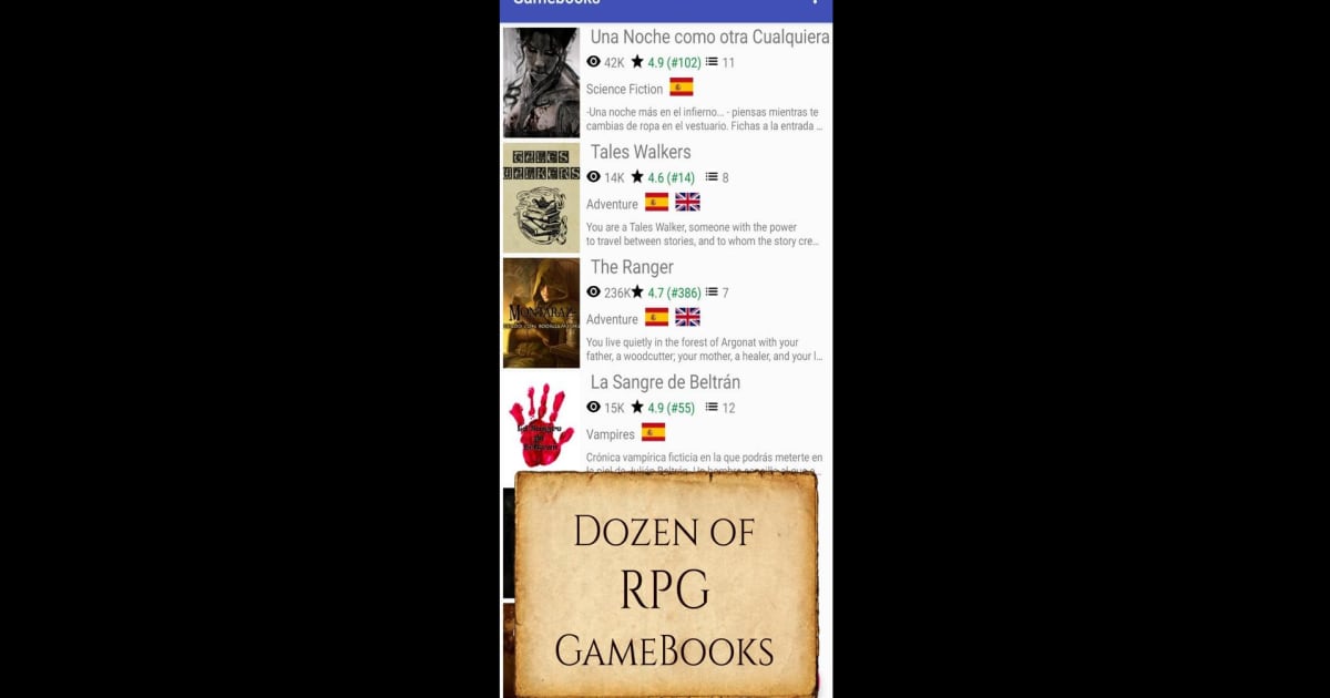 Download & Play Gamebook Store - Free RPG books on PC & Mac (Emulator)