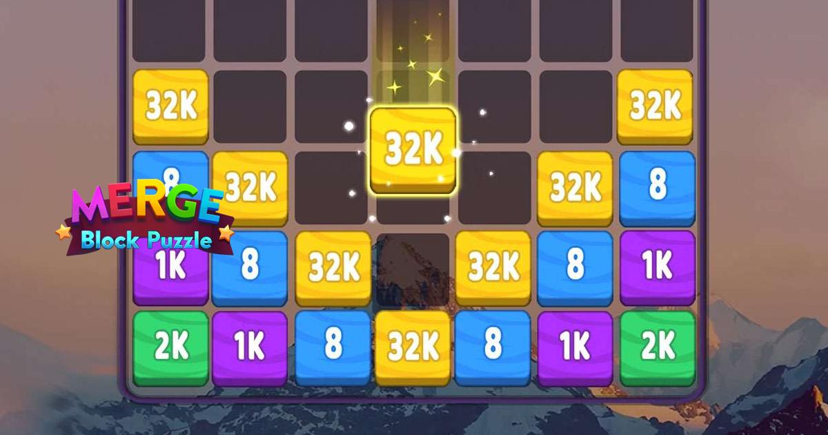 Merge Block Puzzle 🕹️ Play Now on GamePix