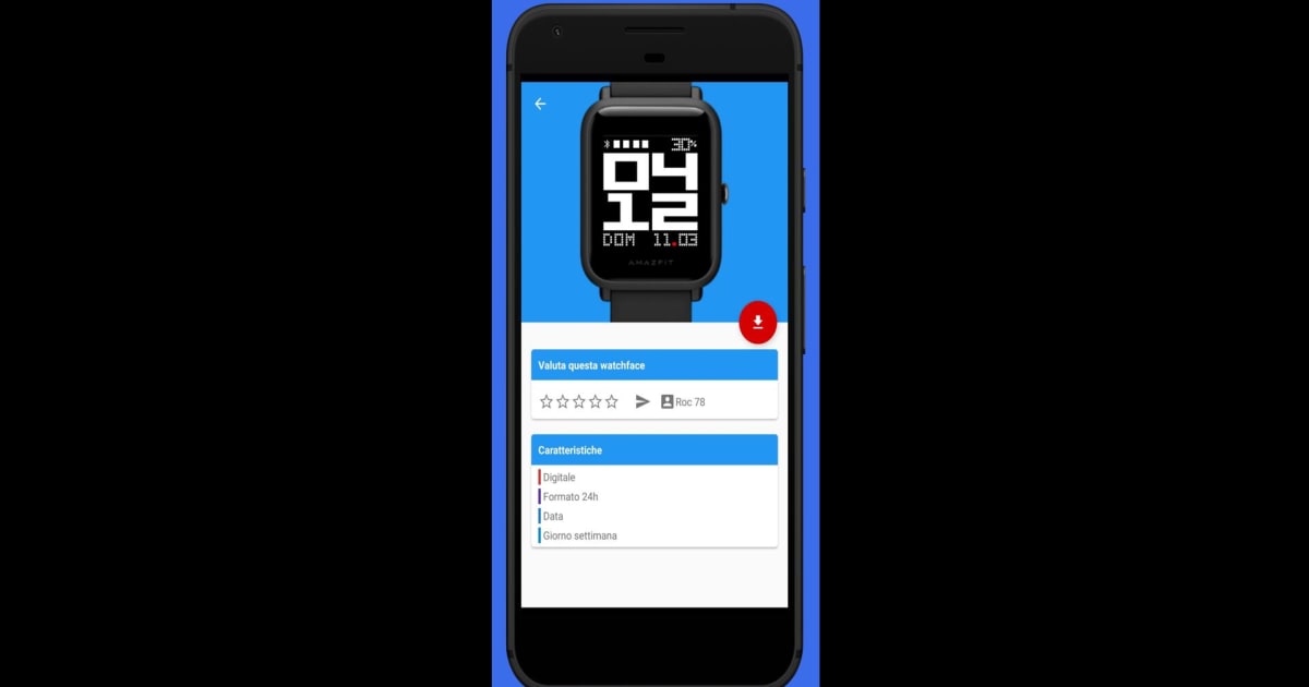 Download and run Amazfit Bip Lite Cor WatchFaces on PC Mac