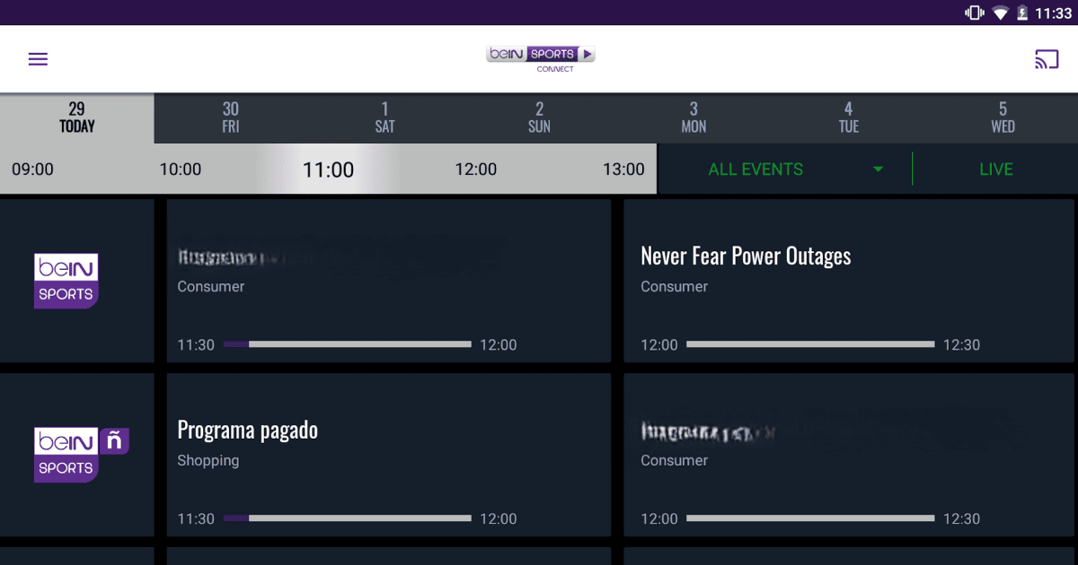 Download Play beIN SPORTS CONNECT on PC Mac (Emulator)
